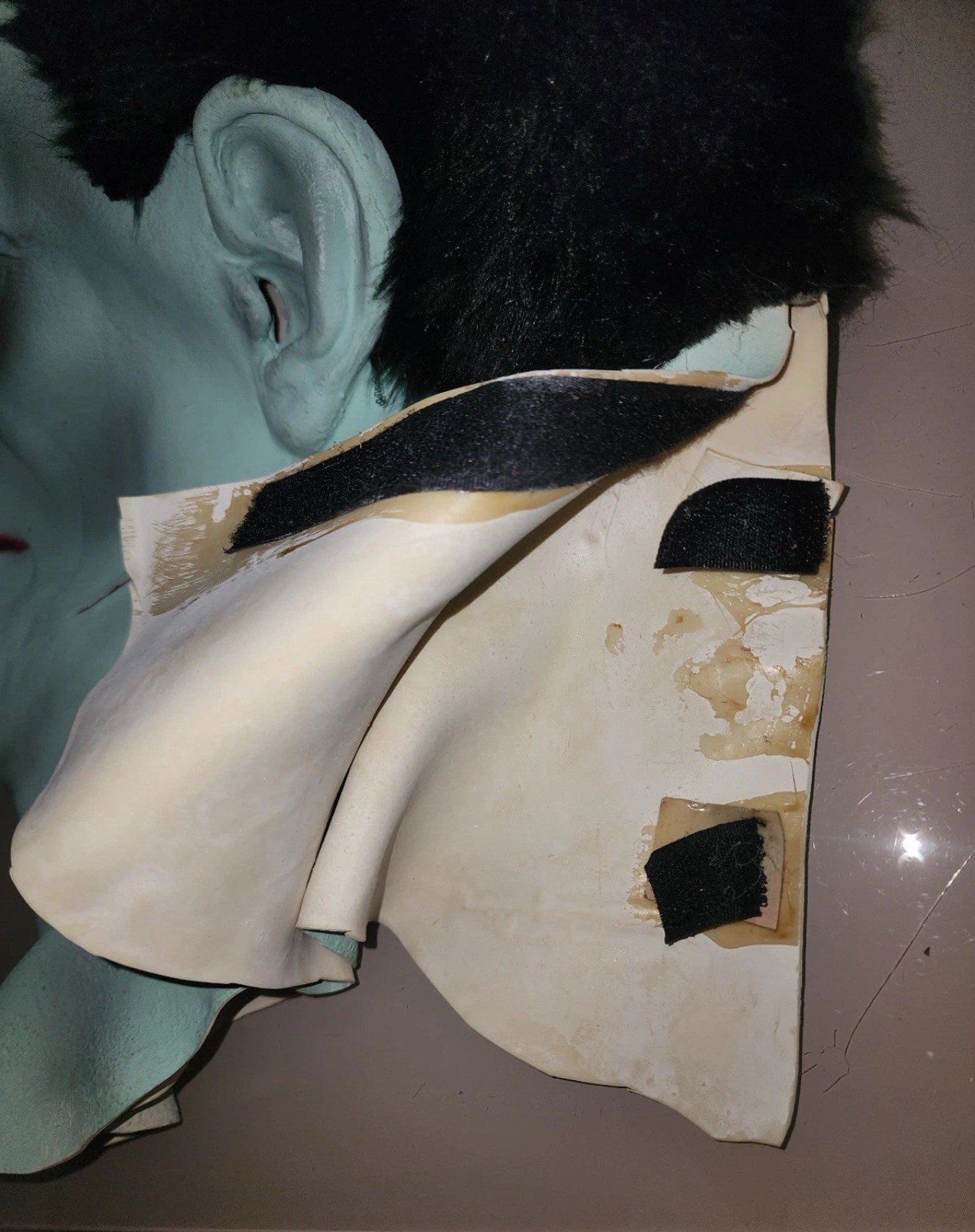 Vintage Universal Studios Frankenstein Monster Adult Latex Mask In Great Shape