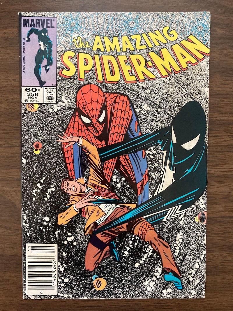 Amazing Spider-Man #258 1984 Marvel 1st Symbiote Mark Jewelers RARE HIGHER GRADE