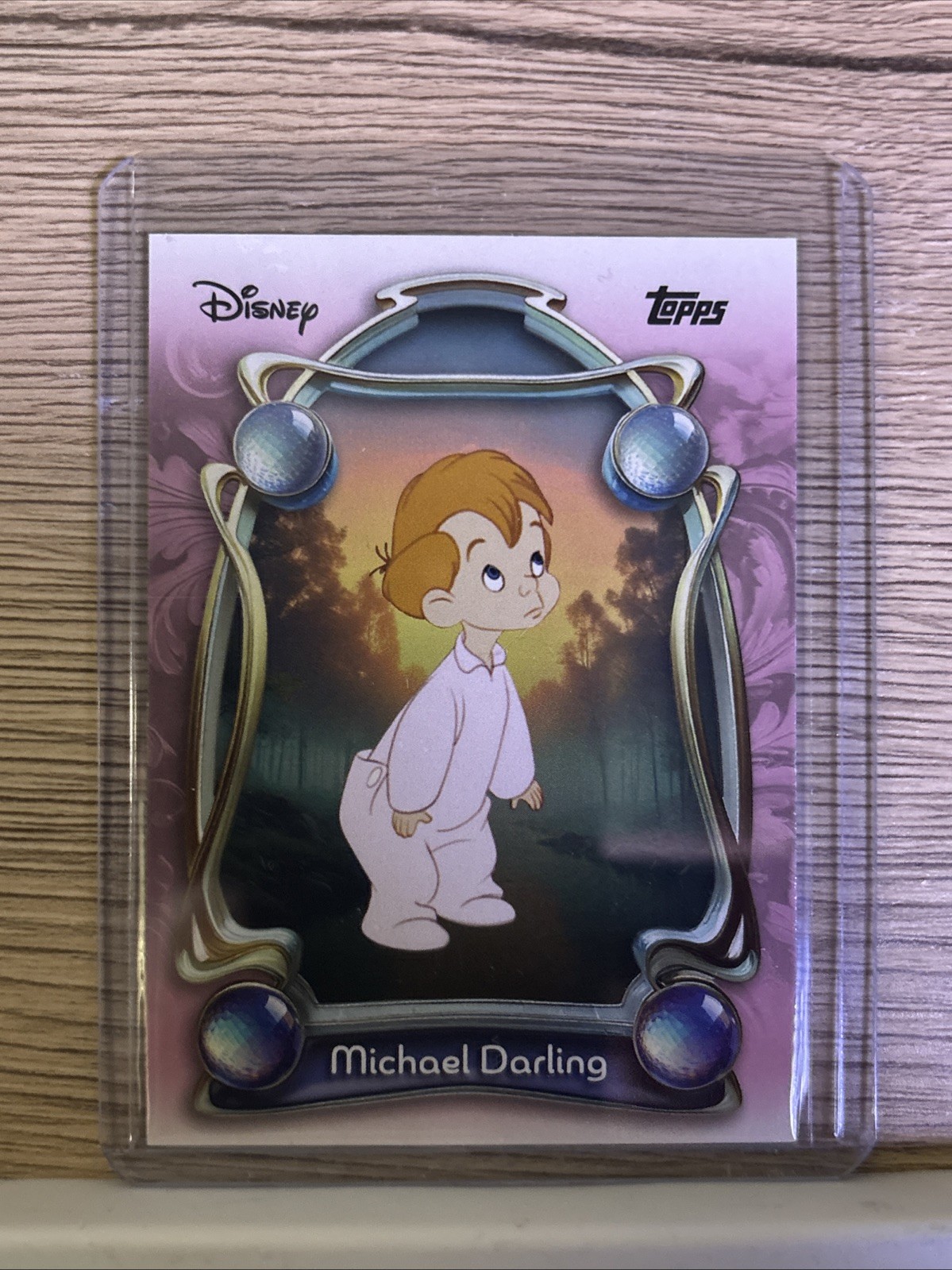2025 Topps Disney Wonder Base Card #24 Michael Darling – Peter Pan 🚨