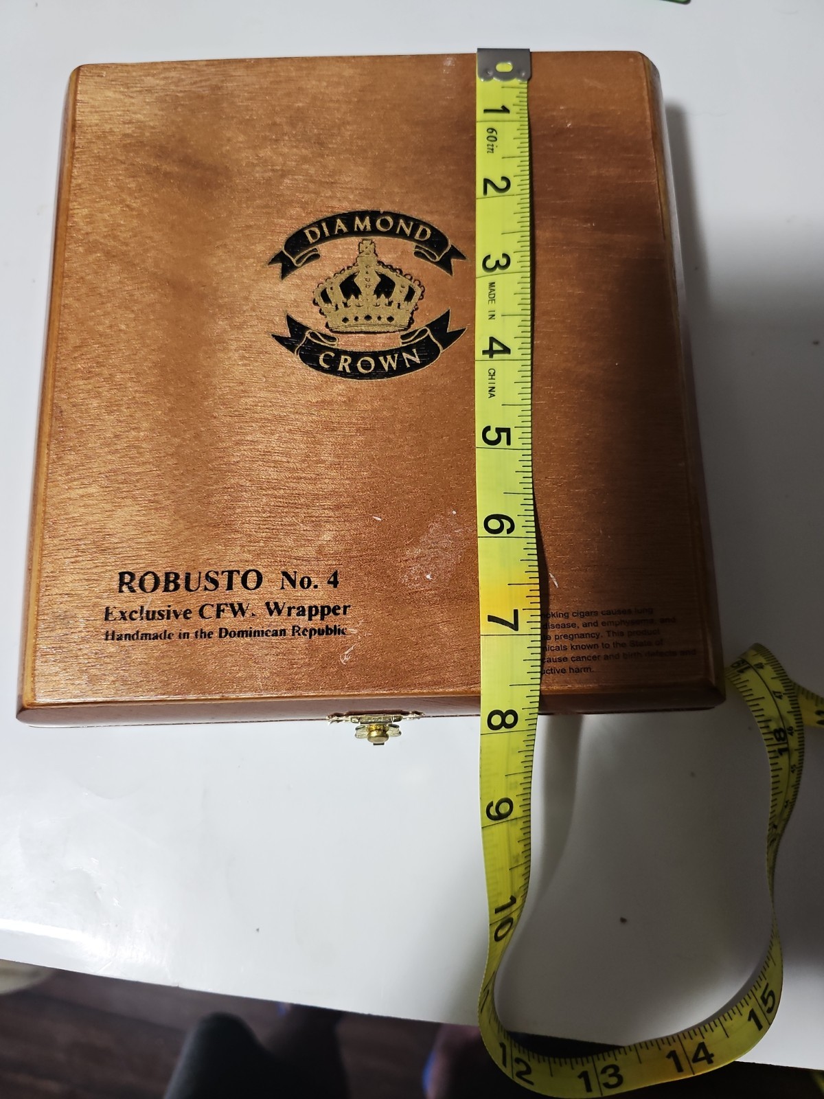 Diamond Crown Robusto No. 4 Empty Cigar Box | A. Fuente Dominican Republic