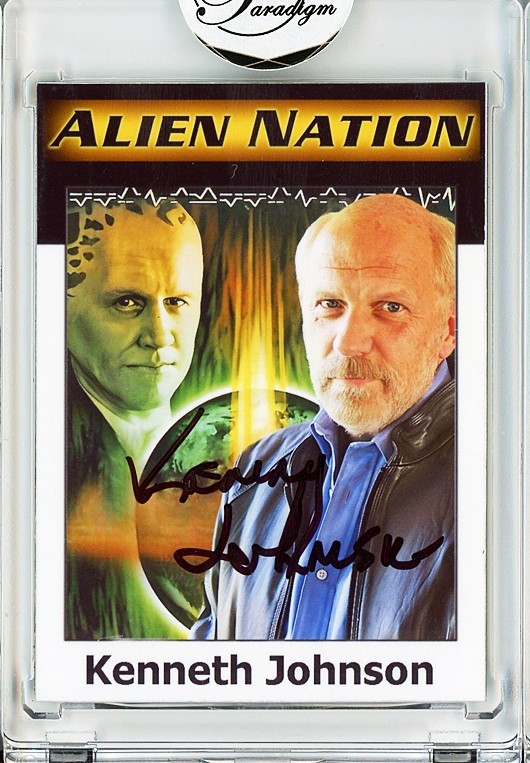 -ALIEN NATION- KENNETH JOHNSON Signed/Autograph/Auto Certified Sci-Fi TV Card
