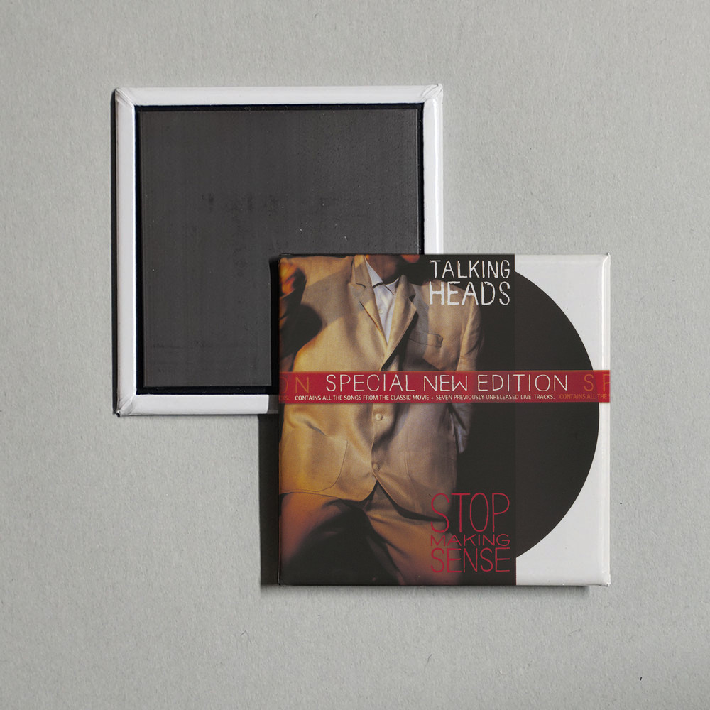 Talking Heads – Stop Making Sense (Live) Album Cover Locker Fridge Magnet