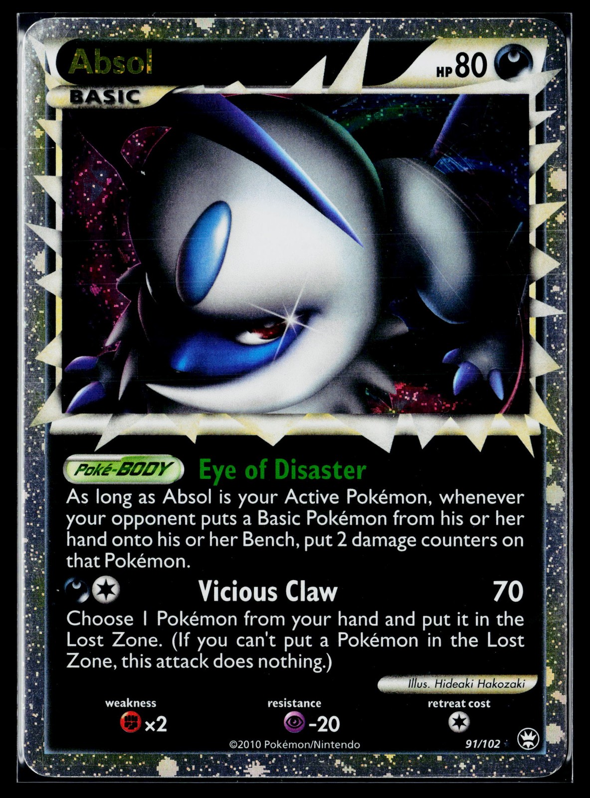 Triumphant #91/102 Absol (Prime)