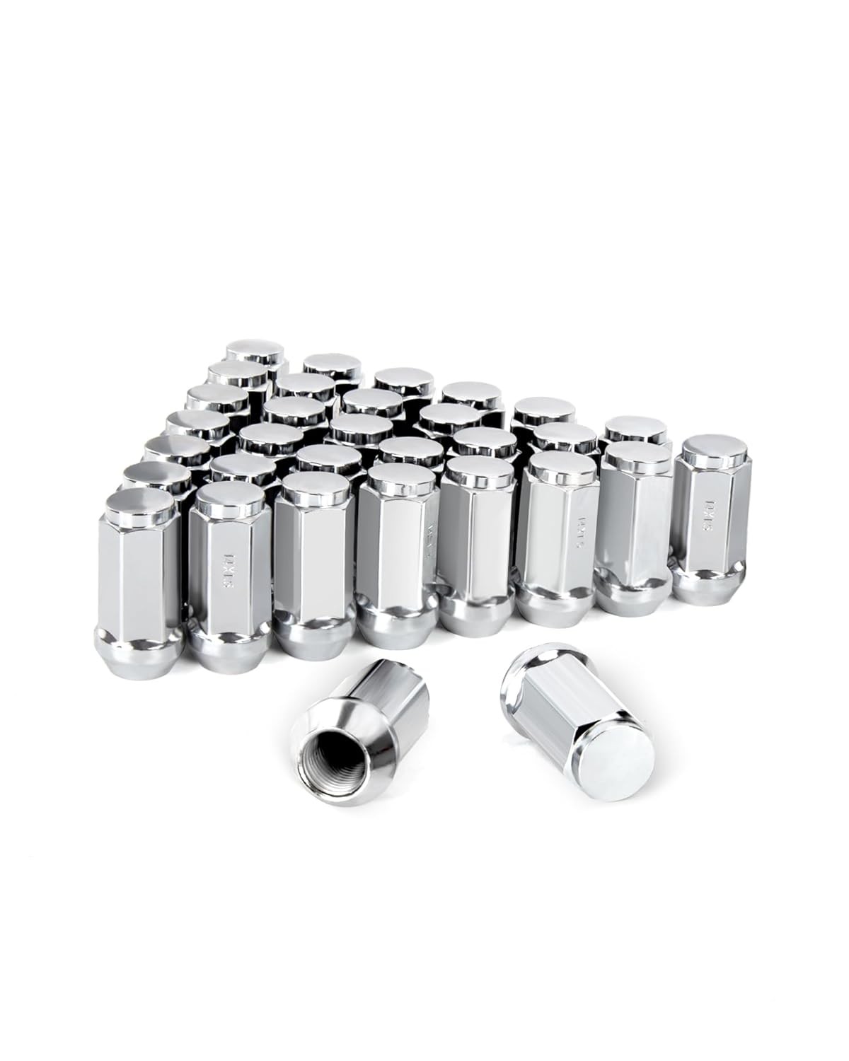 14mmx1.5 Wheel Lug Nuts, 32 pcs M14x1.5 19mm (3/4″) Hex Lug Nut with Conical/Con