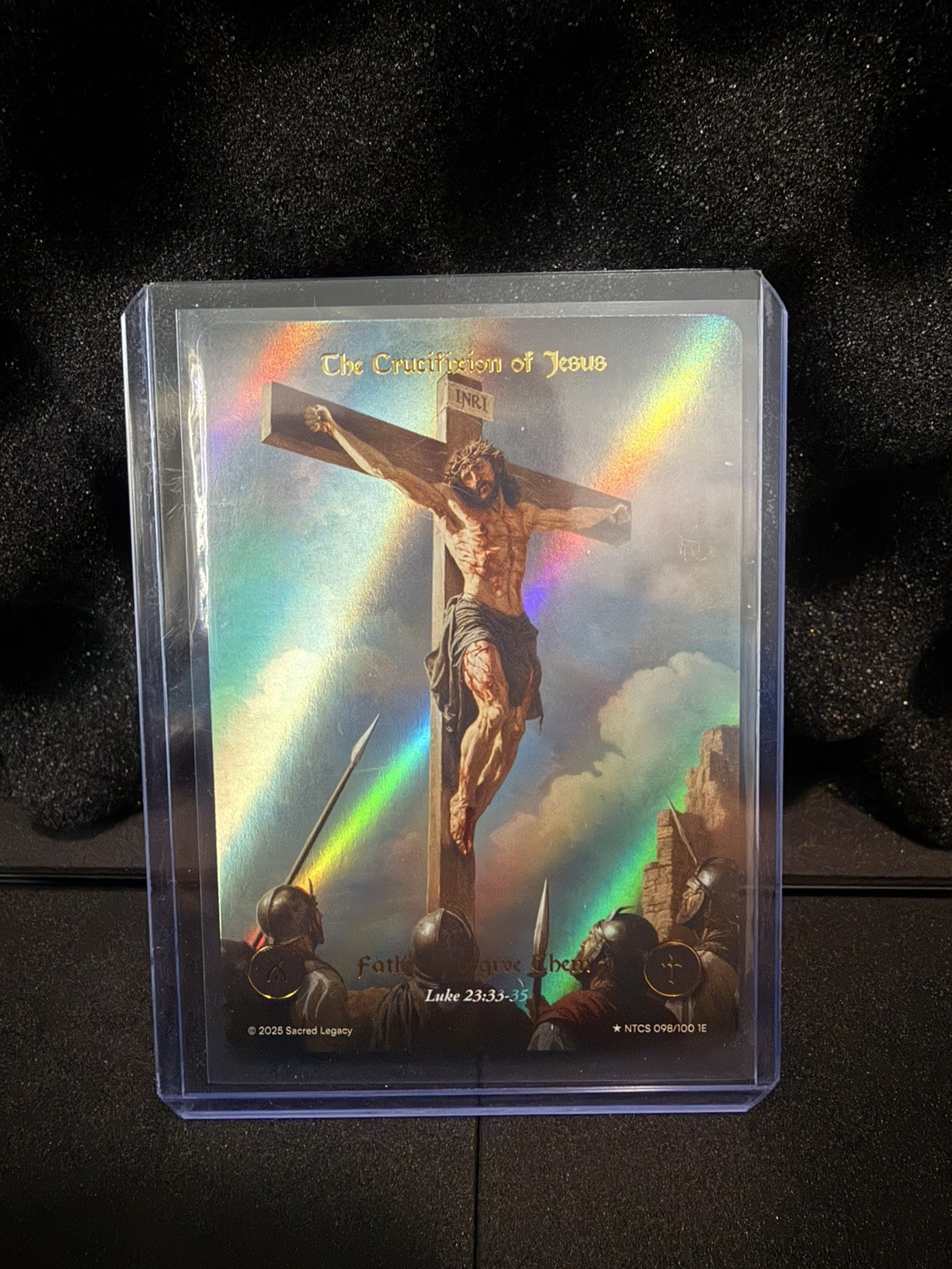 Sacred Legacy 2025 The Crucifixion of Jesus NTCS 098/100 1st Edition Full Art