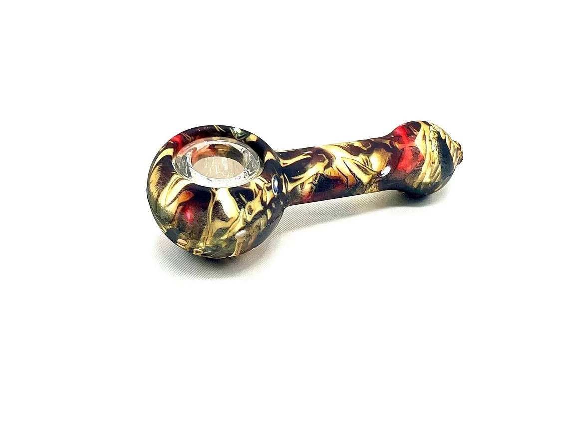 Discreet Silicone Smoking Pipe- Rubber Silicone