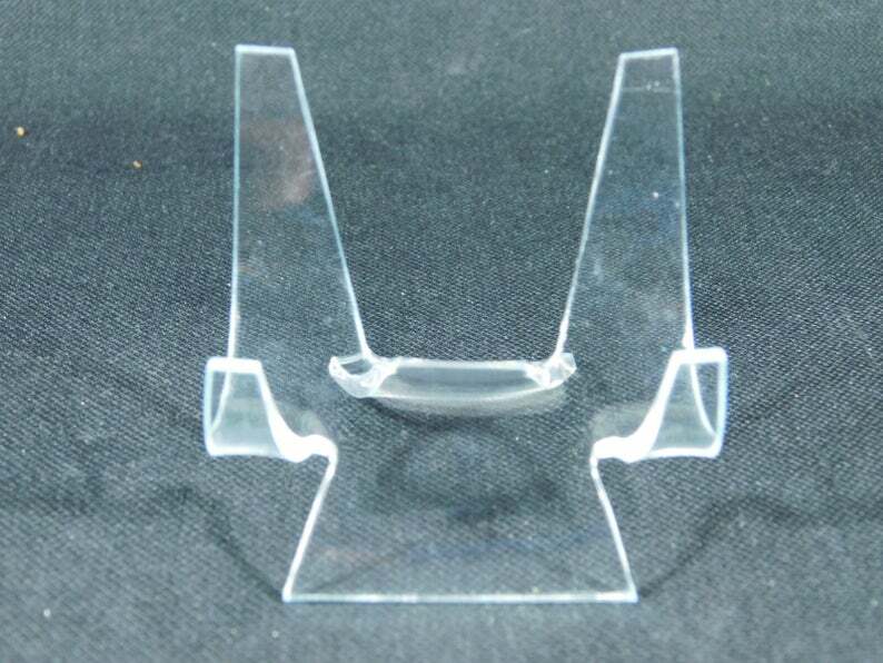 Easel Display Stand Small Size Clear Lucite