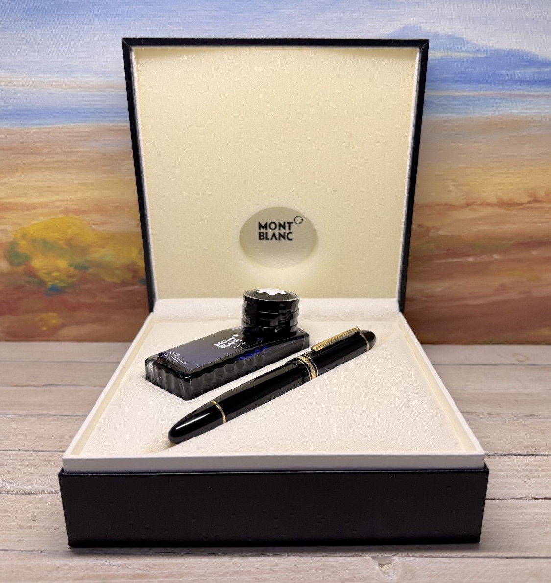 MONTBLANC Meisterstuck 149 Fountain Pen with Ink Bottle