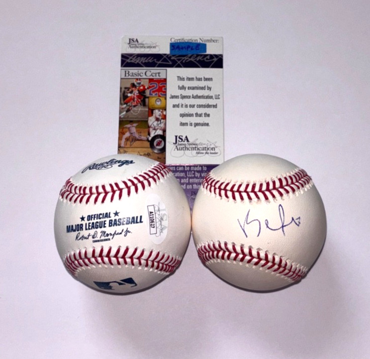 BETO OROURKE SIGNED MLB BASEBALL ROMLB UNITED STATES CONGRESS TEXAS DEMOCRAT JSA