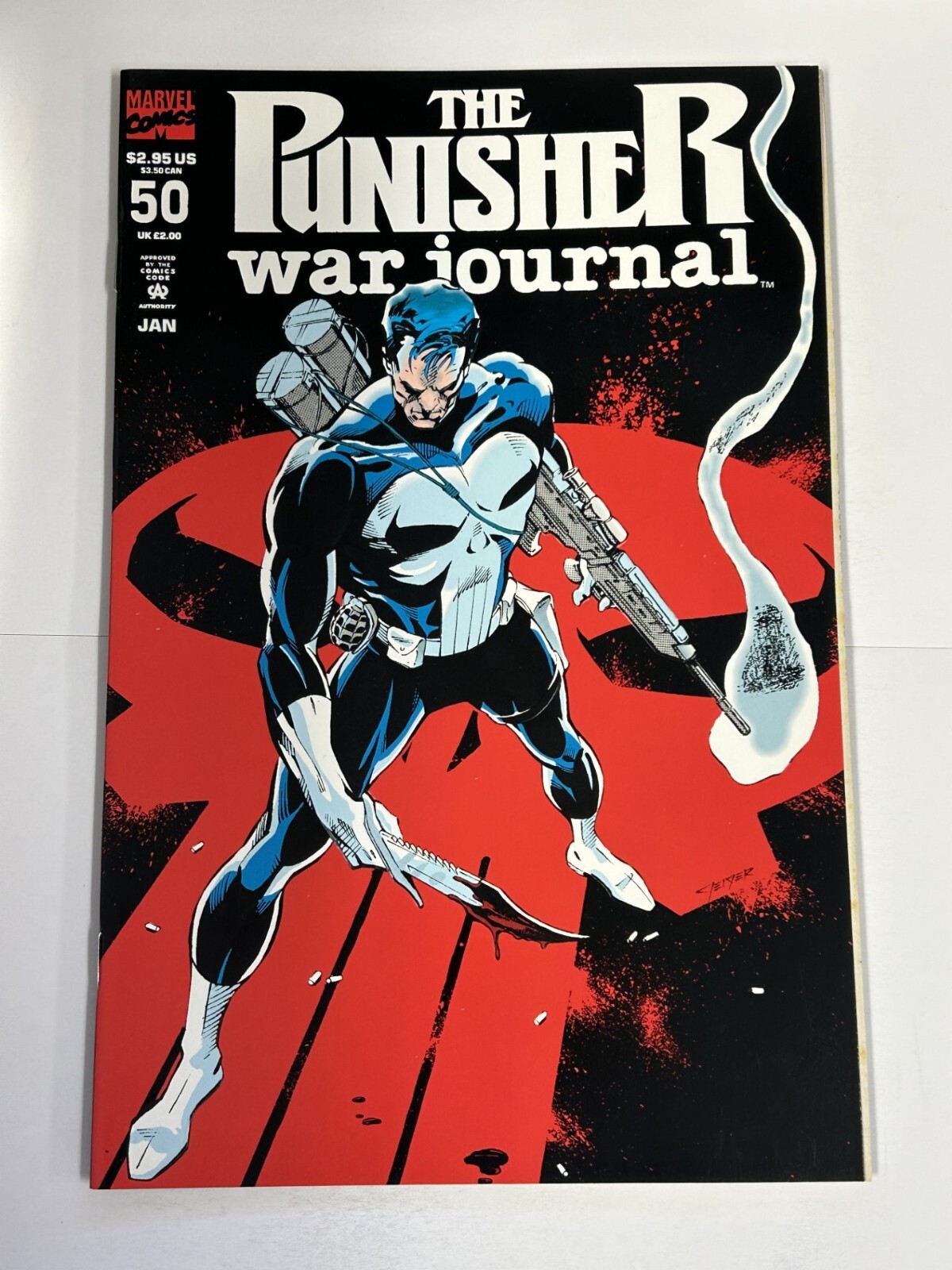 THE PUNISHER WAR JOURNAL #50 1993 NEAR MINT MARVEL COMICS b-474