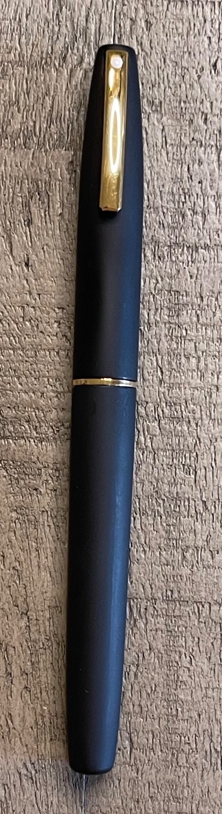 Sheaffer Imperial Fountain Pen in Matte Black New Old Stock-Fine Nib