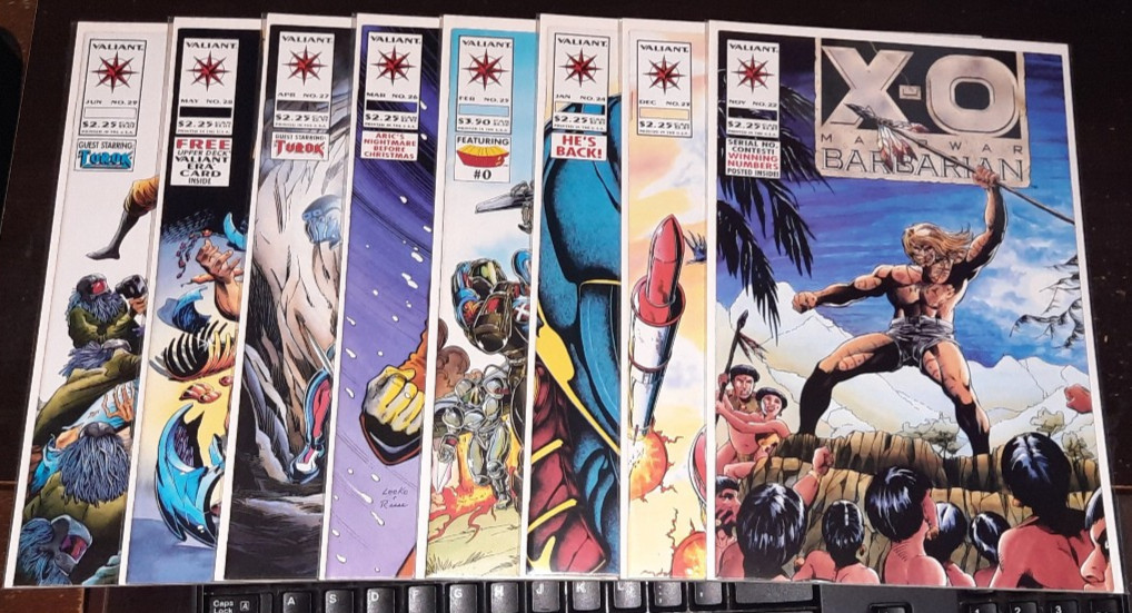 Valiant Comics – X-O Manowar (1992) – Single Issues – Combined Shipping