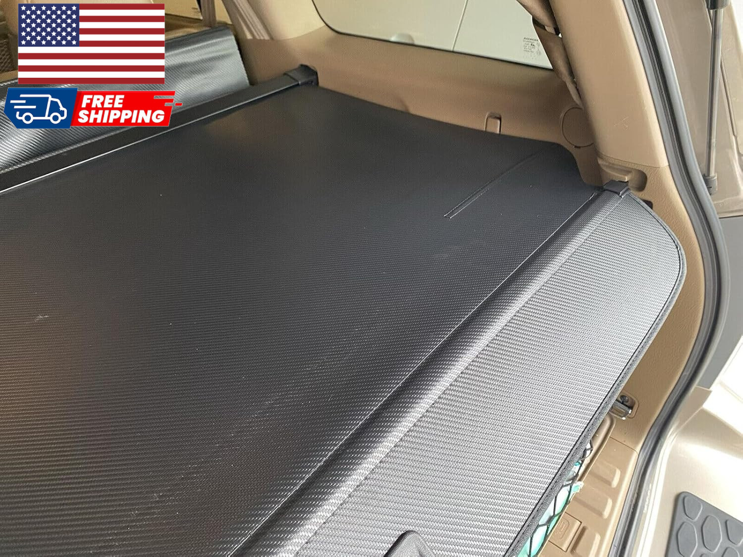 Retractable Cargo Cover Compatible with Honda Pilot 2003-2008 Trunk Accessori…