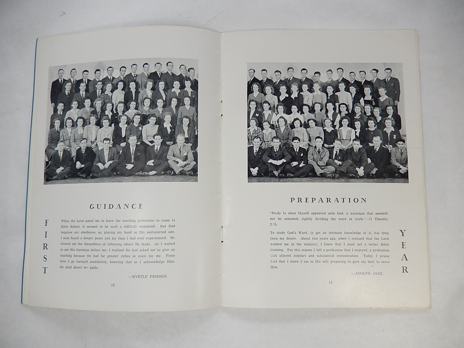 Yearbook, Briercrest Bible Institute, Caronport, SK, Canada, 1947, The Optic