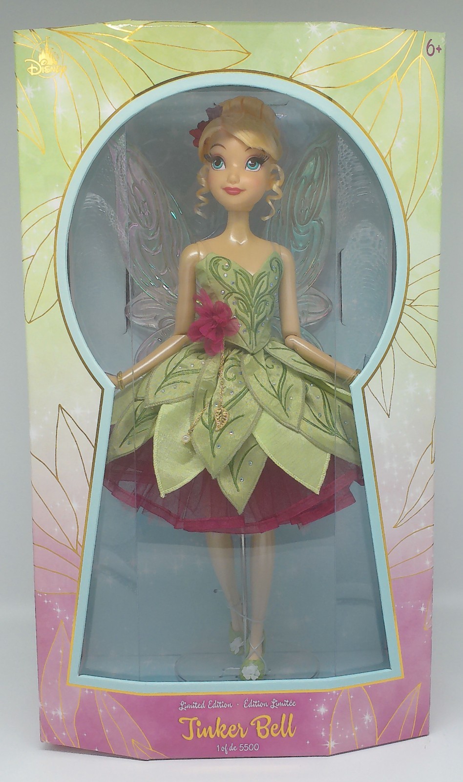 Disney Limited Edition Tinker Bell 70th Anniversary Peter Pan New