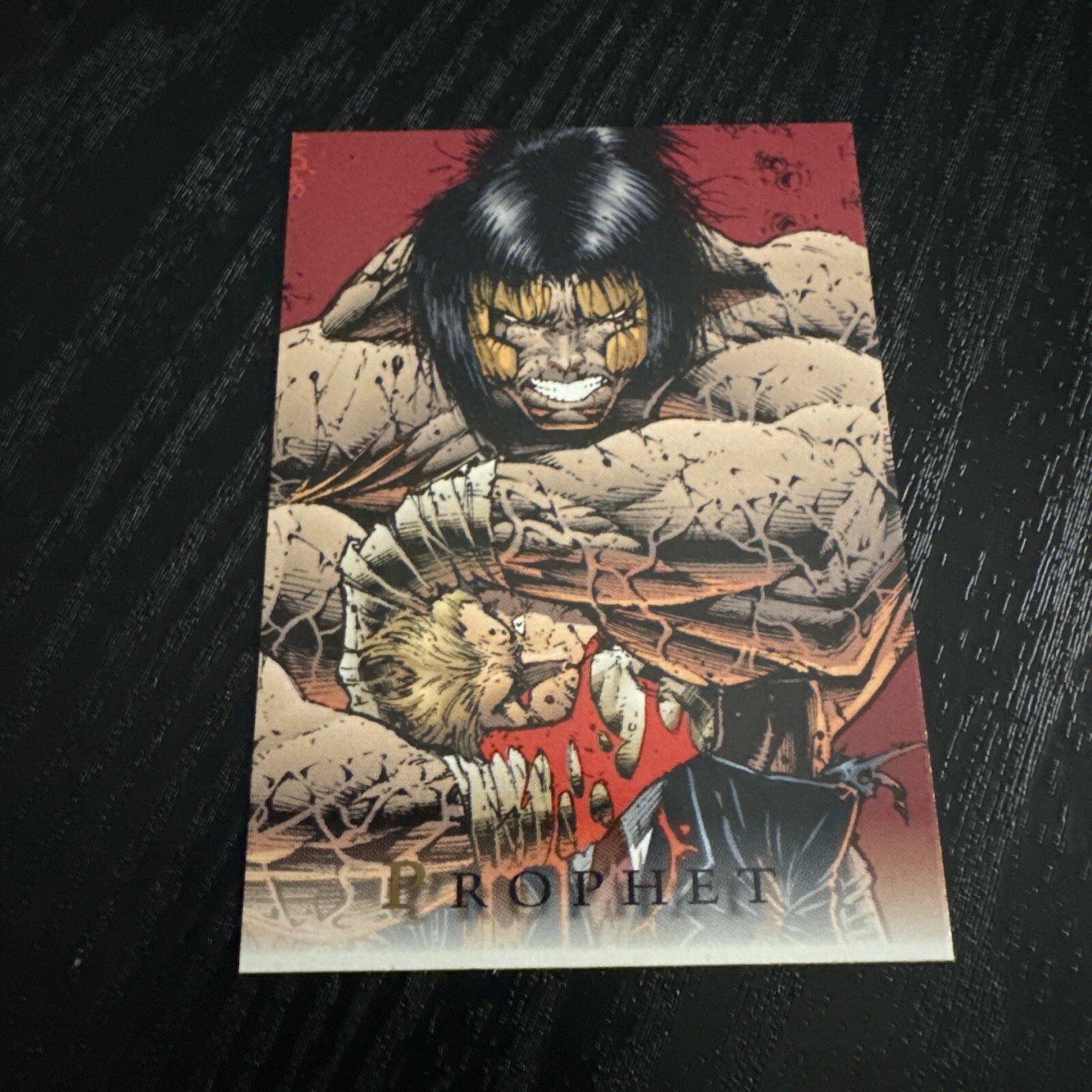 1995 SkyBox Youngblood – Comic Puzzle Piece Insert #ES9 Prophet