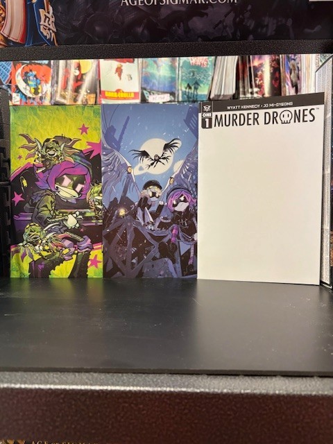 Murder Drones #1 Complete Set Covers A,B,C, Blank, 1:10, 1:20, 1:50 and 1:100