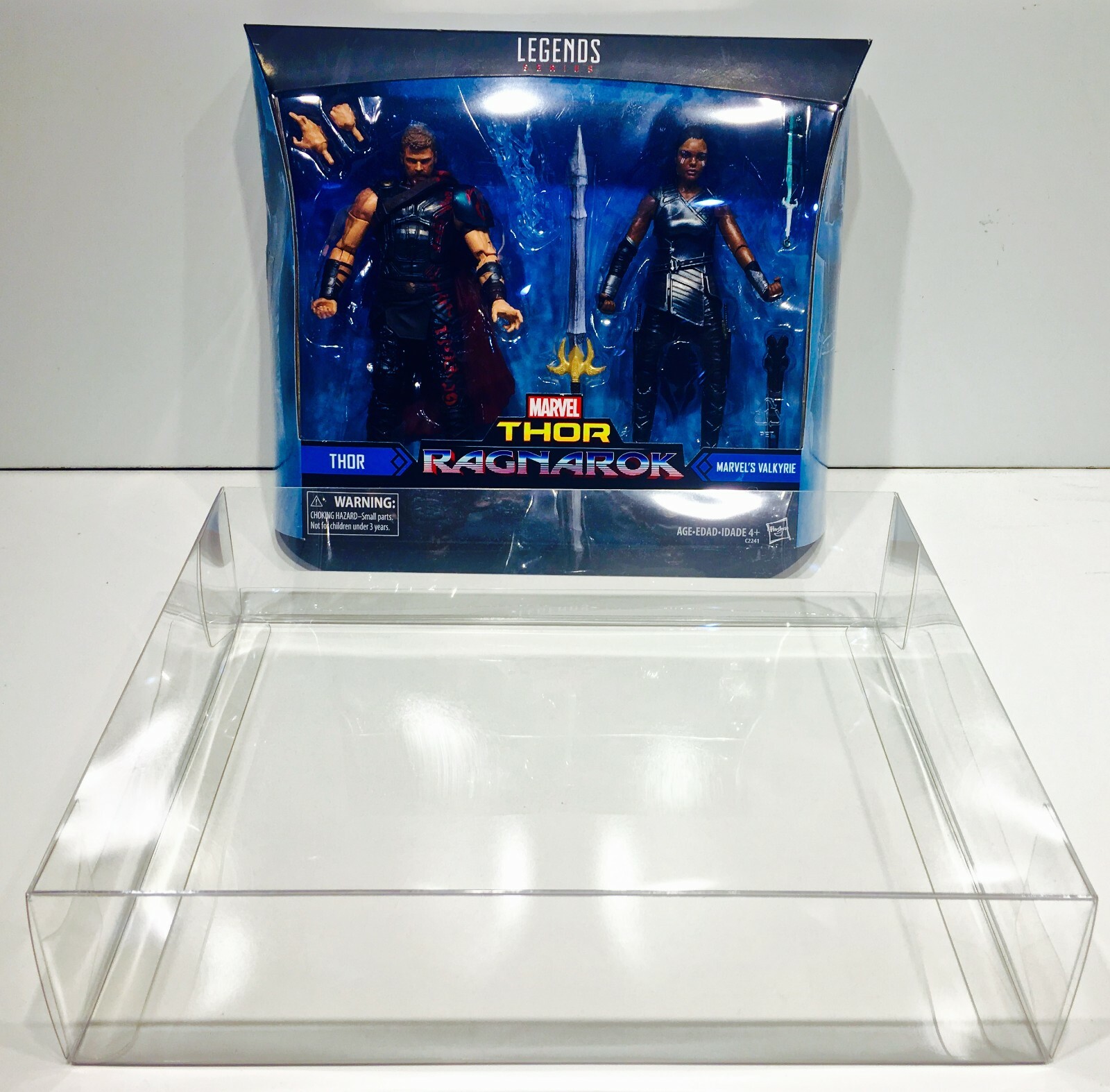1 box protector for some MARVEL LEGENDS 2 PACKS! Check Size! Read Description!