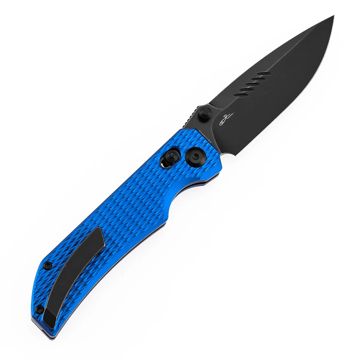 Tenable Knives Eaglestrike Folding Knife 3¾” Nitro V Steel Blade Aluminum Handle