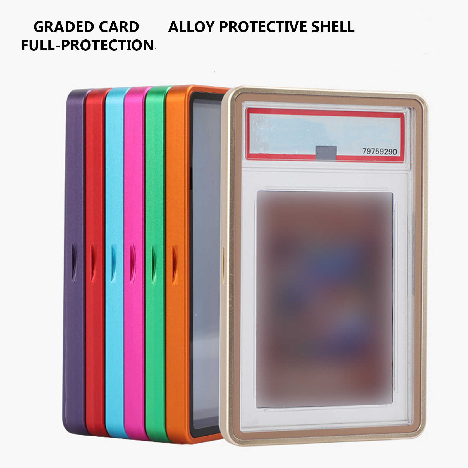 for PSA,CGC,BGS Slab Graded Trading Cards Protector Holder Magnetic Case Display