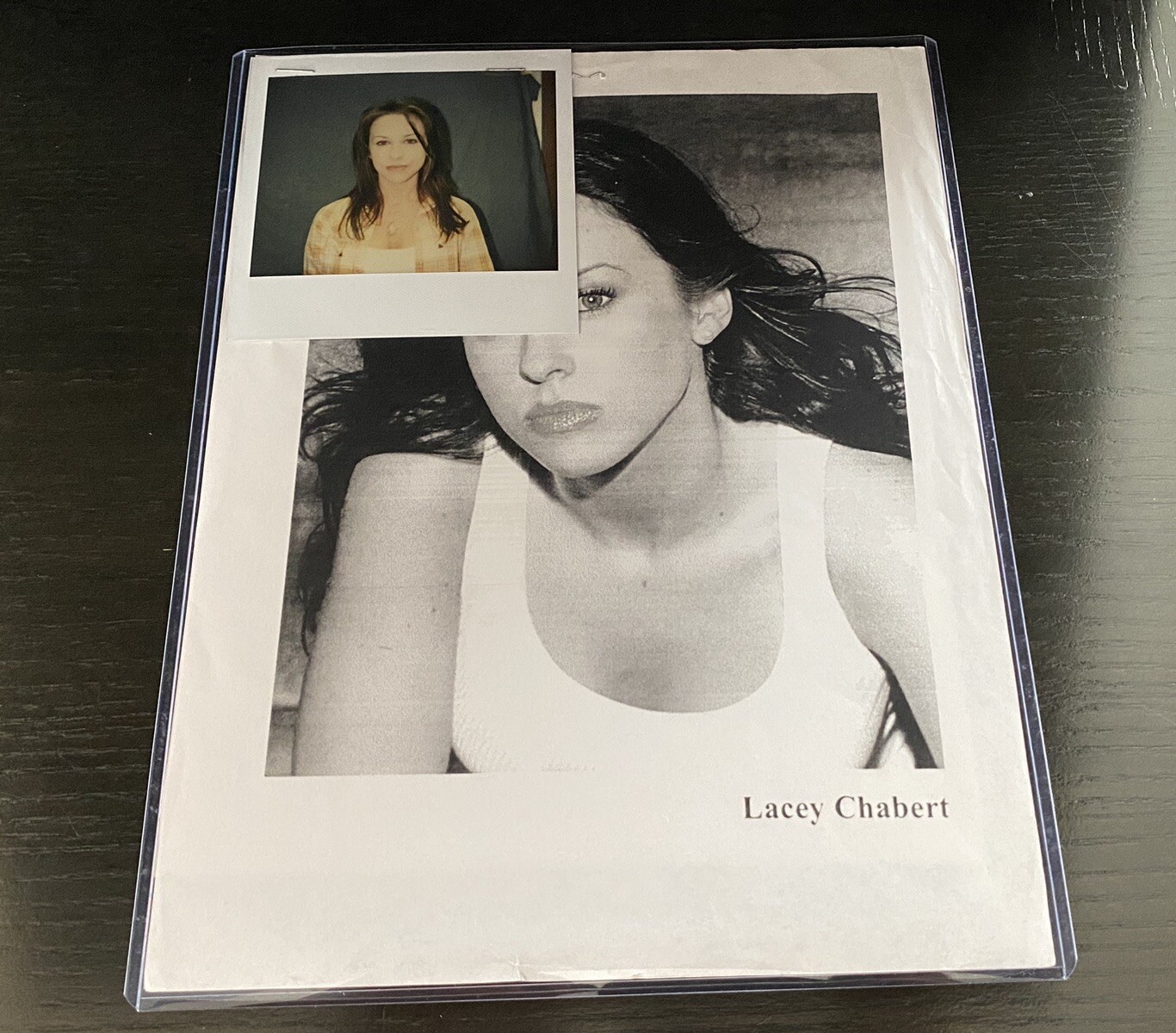 Lacey Chabert Casting Polaroid Headshot Resume Original Photo 2002 Mean Girls