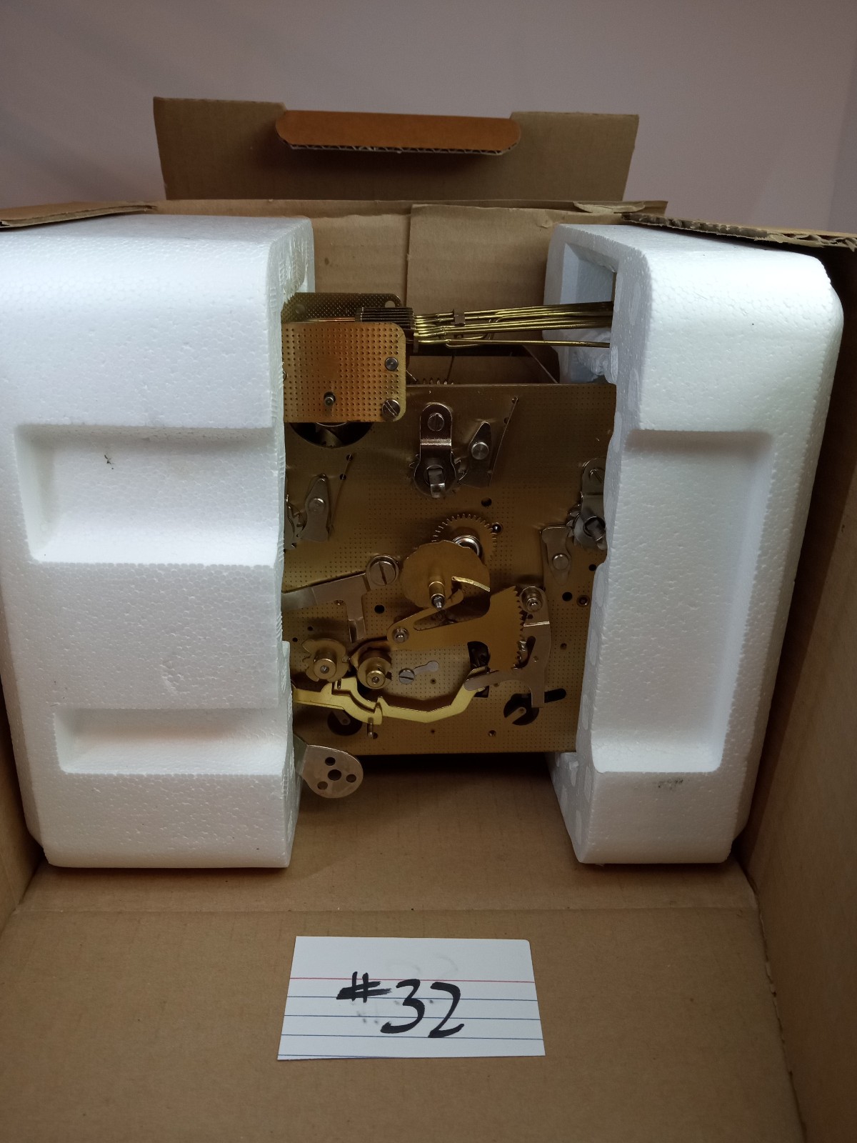Hermle 1050-020 Clock Movement Tested Ran 14 Days Triple Westminster Chime