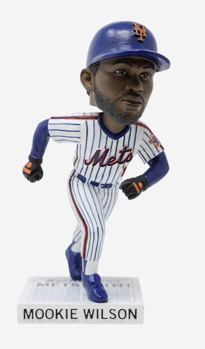 NY METS MOOKIE WILSON BOBBLEHEAD SGA 1986 WORLD SERIES ICONIC MOMENTS 5/12/2026