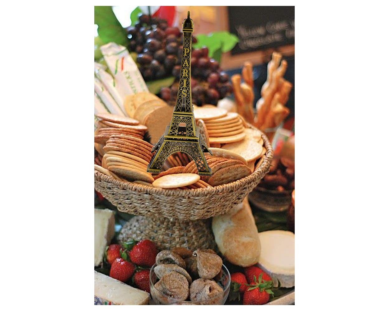 DS. DISTINCTIVE STYLE Eiffel Tower Model Eiffel Tower Metallic Statue Eiffel Tow