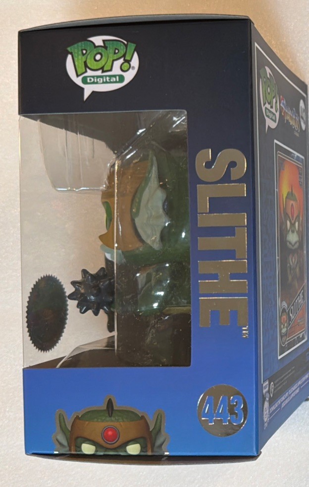 Funko Pop! Digital Slithe Thundercats #443 Legendary LE 1603 Pcs In Protector