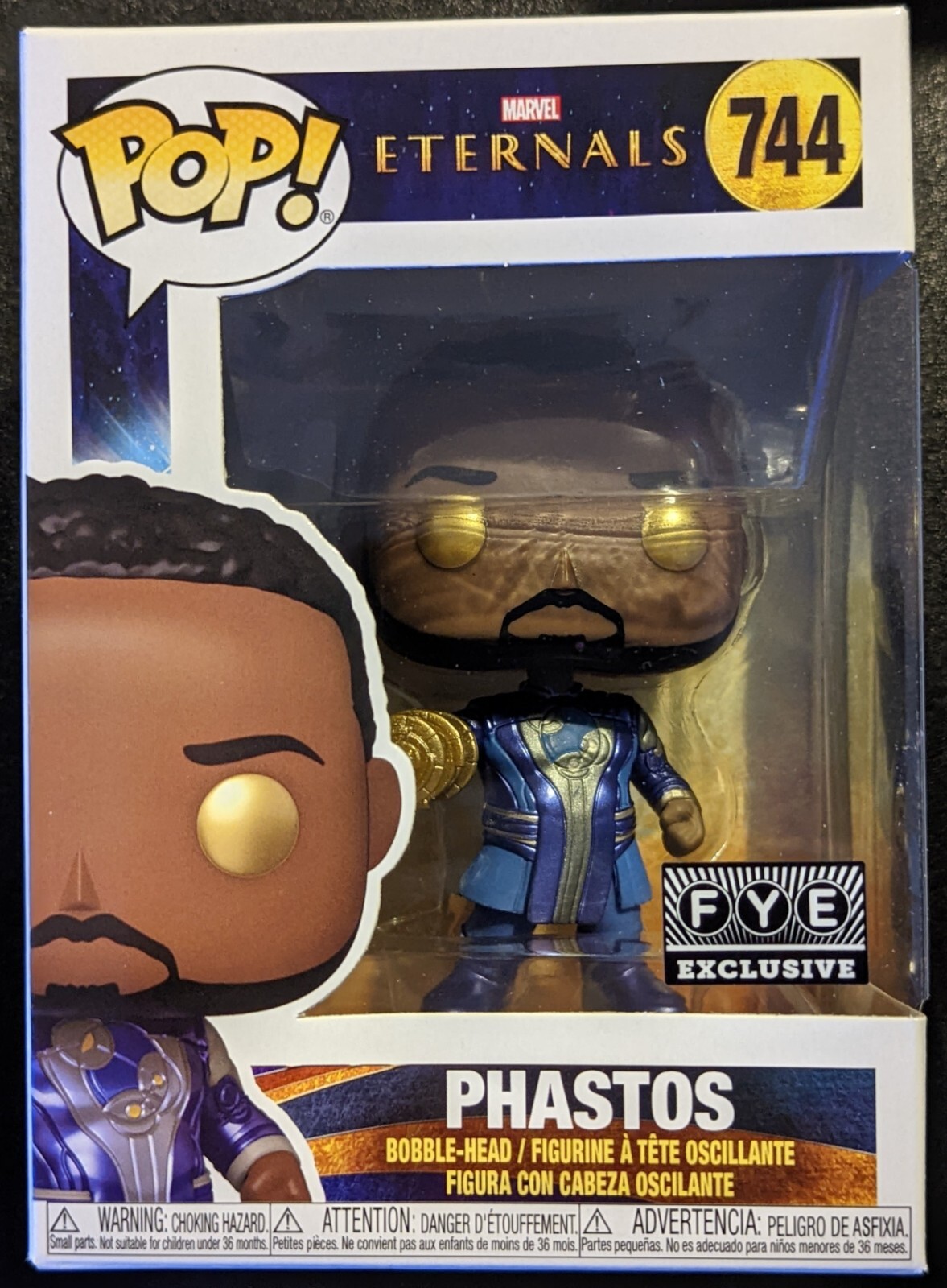Funko Pop! Phastos #744 – Marvel: Eternals – FYE Exclusive – NIB – Free Shipping