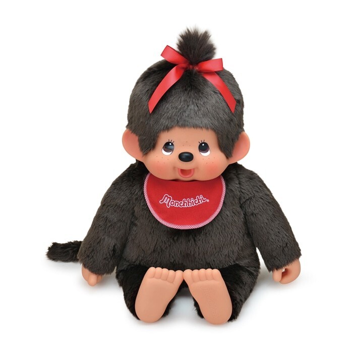 Sekiguchi Monchhichi Premium Standard 2L Size Brown Girl