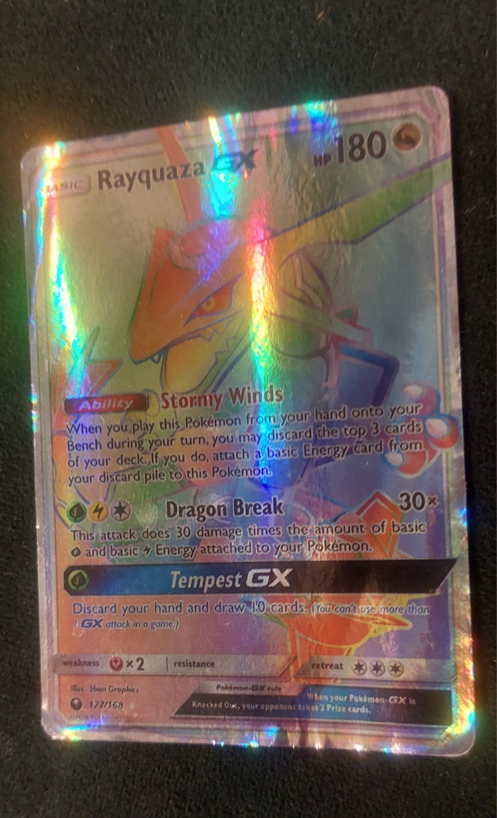 Pokemon Rayquaza GX