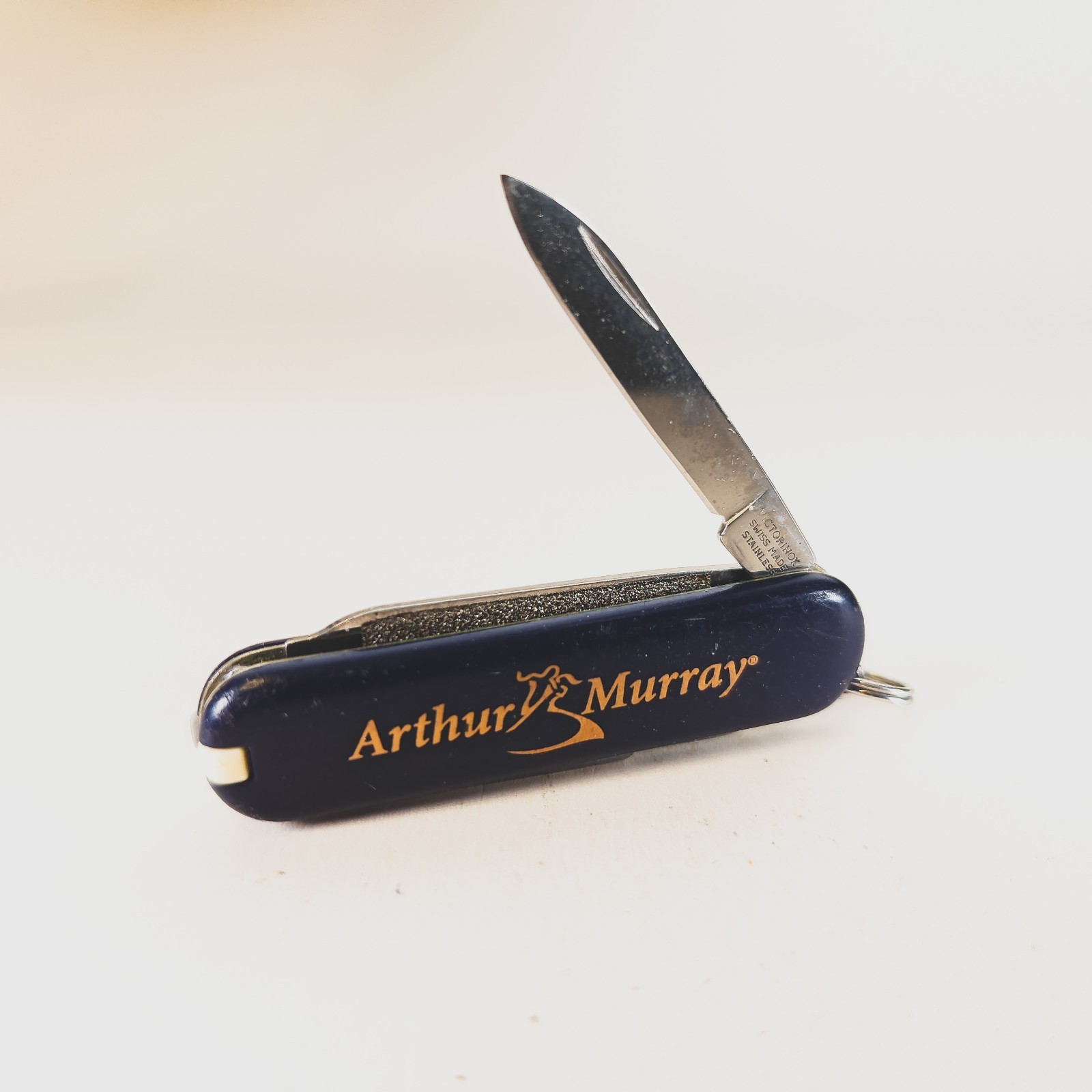 Swiss Army Knife Victorinox 58mm Classic SD Navy Blue ARTHUR MURRAY Logo