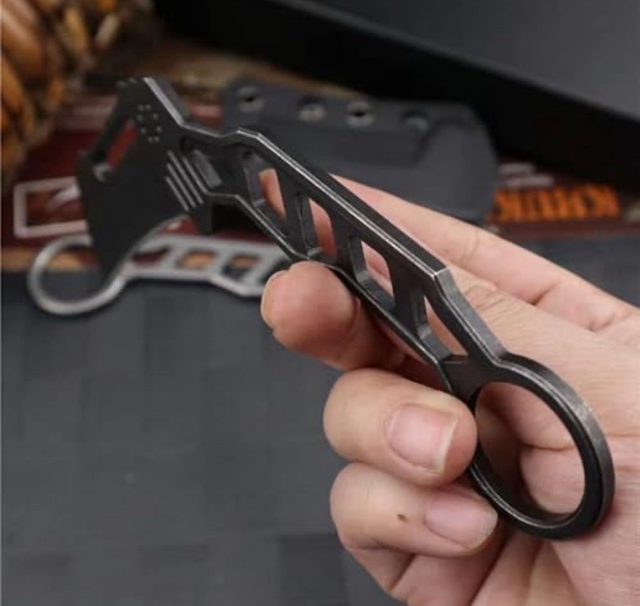 Tactical Karambit Fixed Blade Boot Knife – Self-Defense Concealable Neck Knife