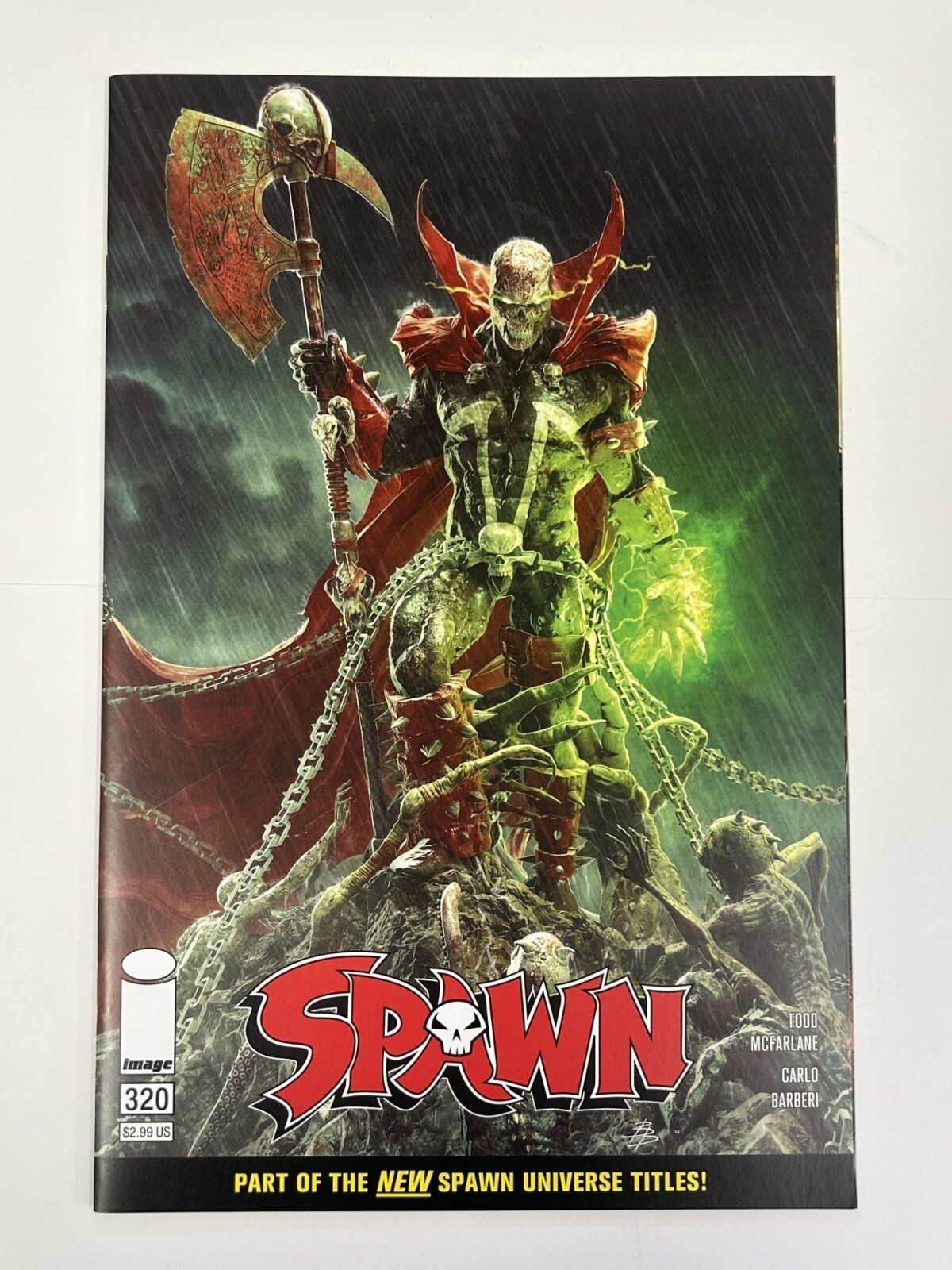 SPAWN #320 NEAR MINT 2021 BJORN BARENDS COVER IMAGE COMICS b-501