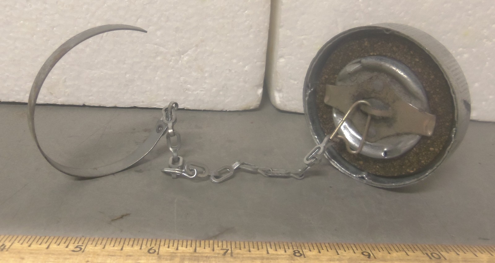 Filler Opening Cap Assembly with Chain (NOS)