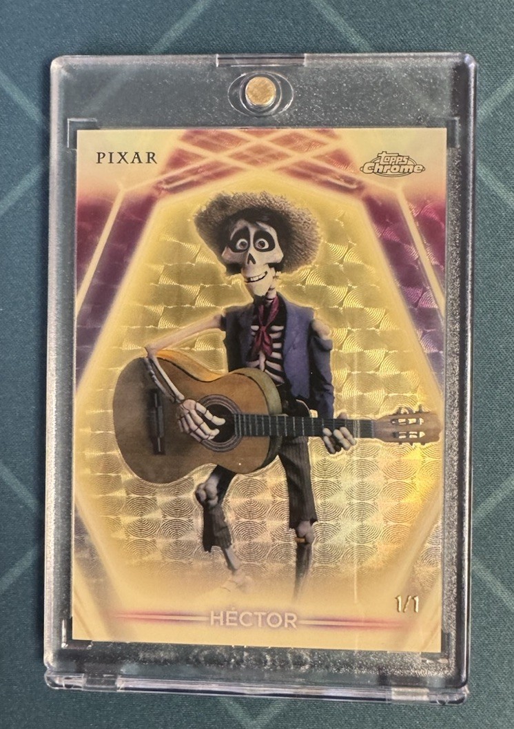 Topps neon Hector 1/1 superfractor Non-Sport Trading Card