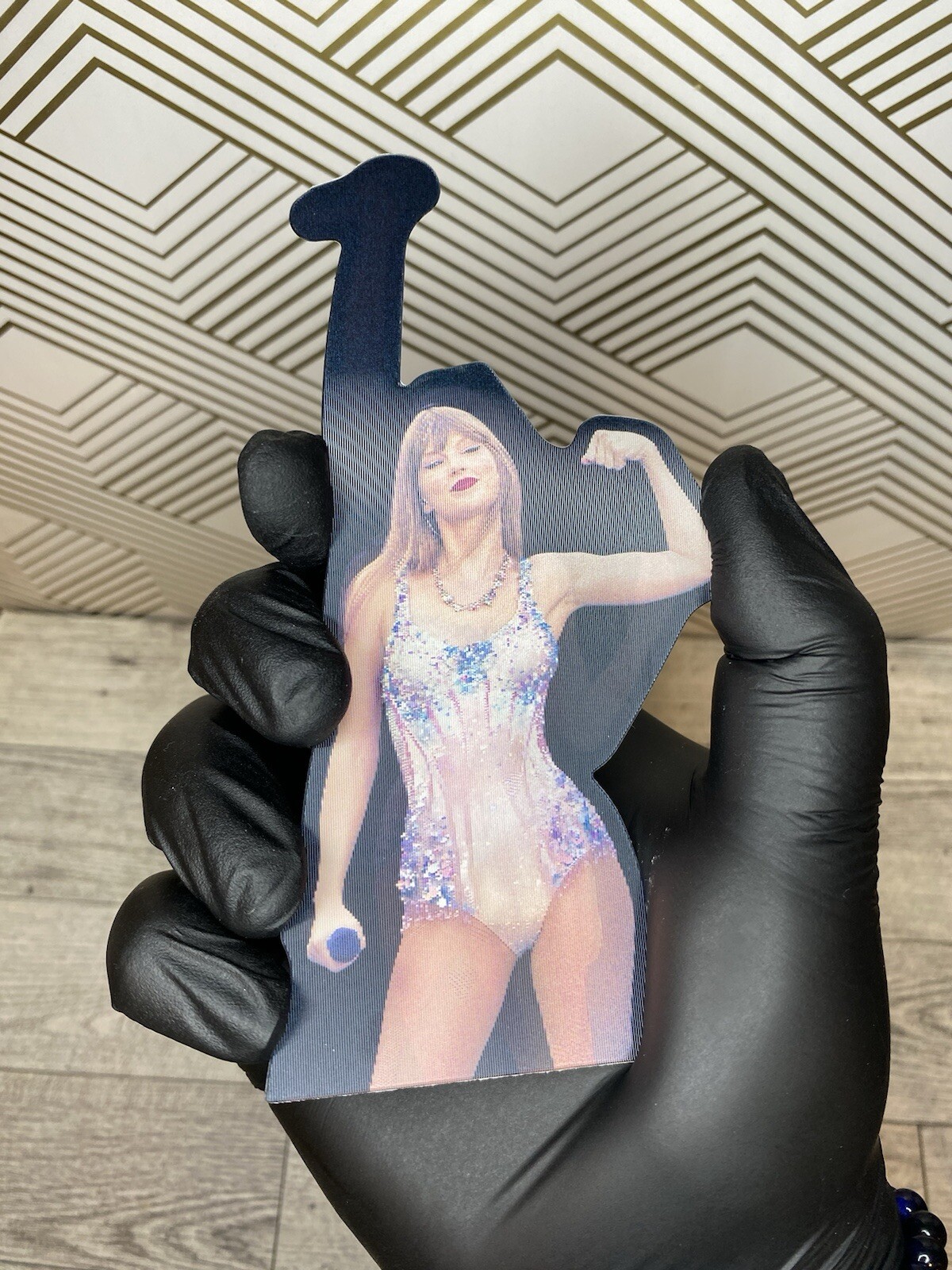 Taylor Swift 3D Lenticular Motion Moving Motion Car Sticker Decal Peeker Swiftie