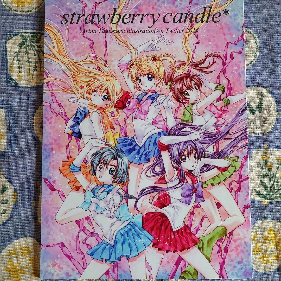 Doujinshi Tanemura Arina Sailor moon etc Art book strawberry candle Japan Used