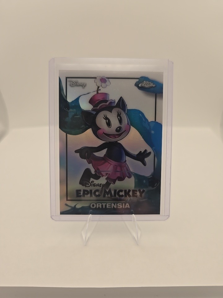 2026 Topps Disney Neon Ortensia Epic Mickey Insert EM-6