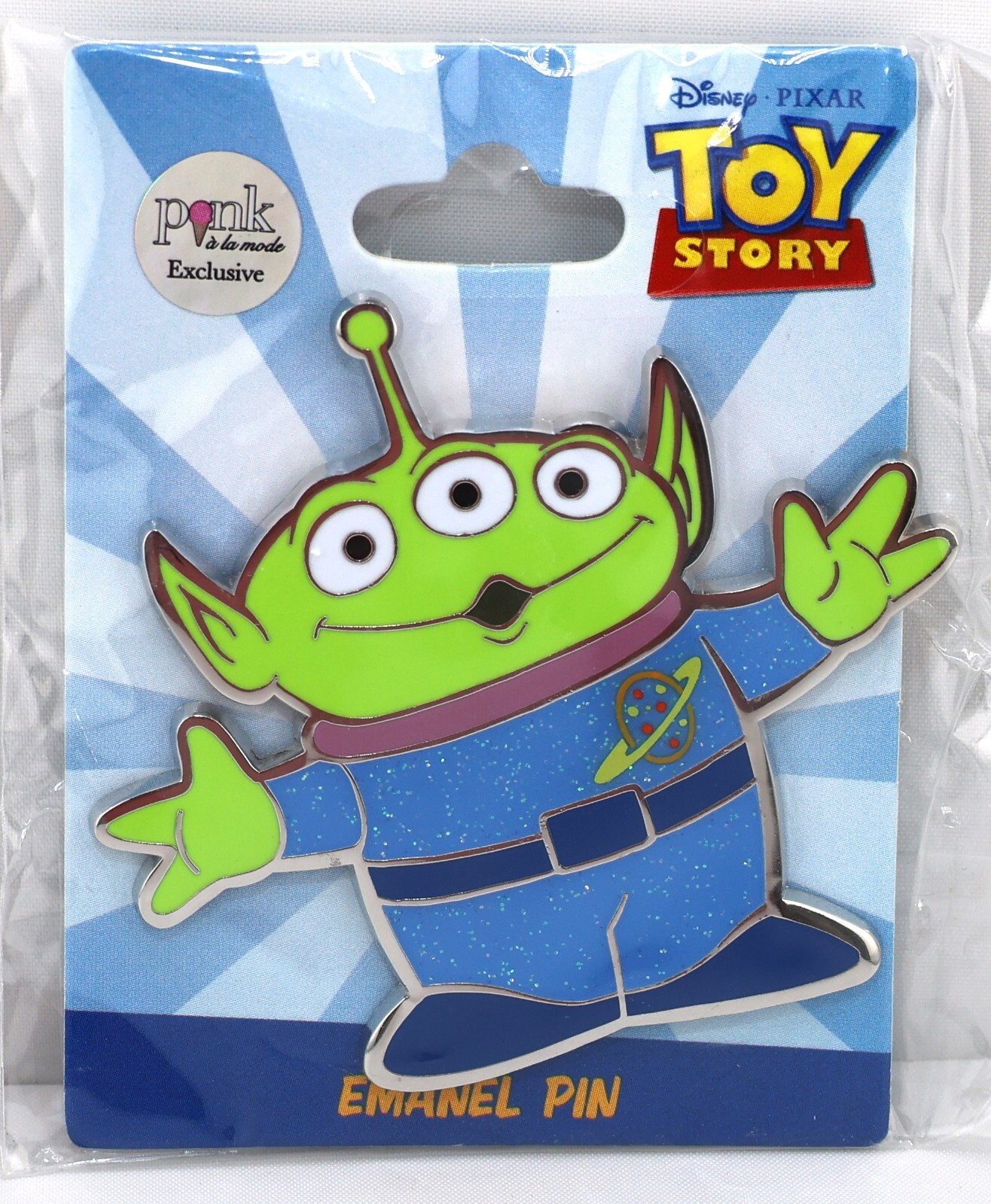 Disney Trading Pins 165182 PALM – LGM Alien – Glitter Spacesuit – Toy Story