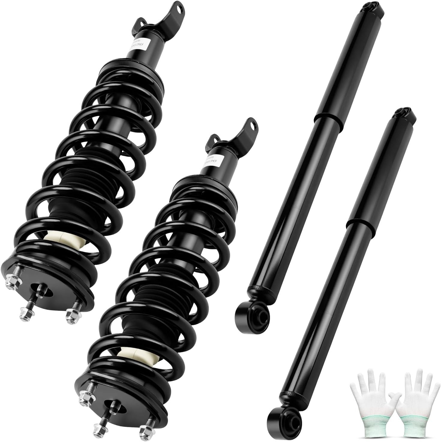 KAX Front and Rear 4 PCS Struts and Shocks Complete Assembly Replacement for Ram