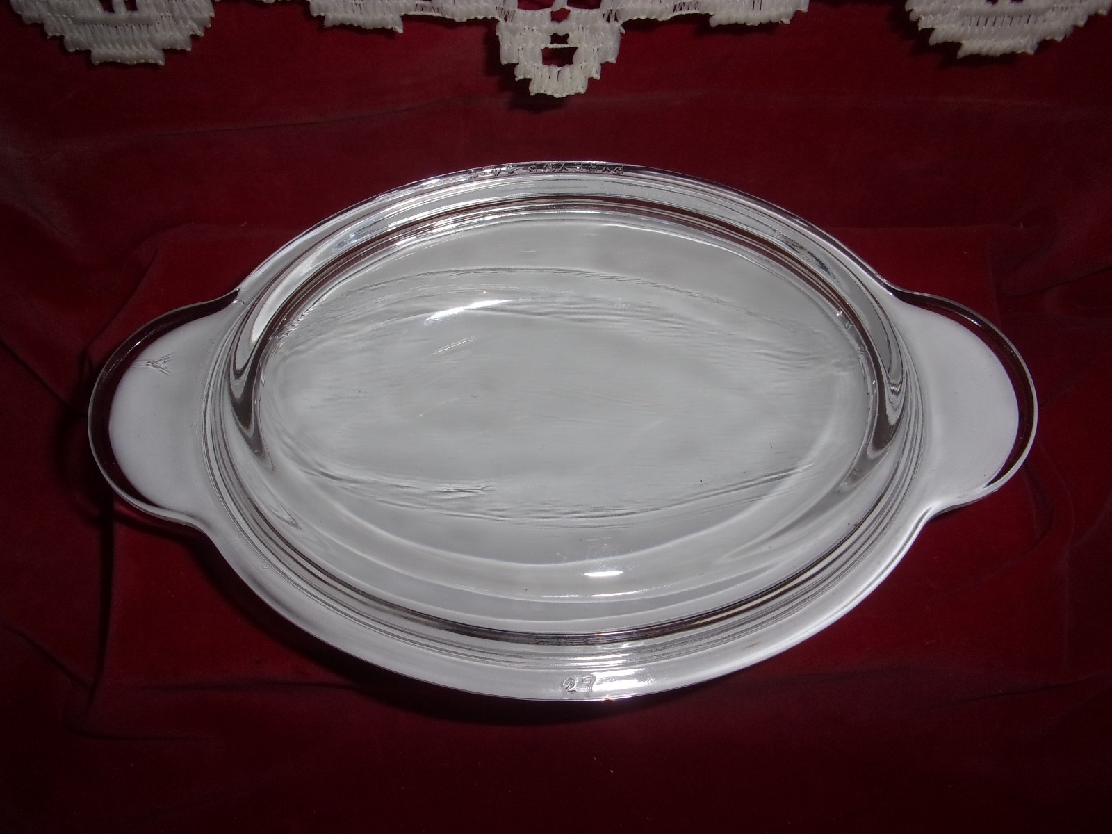 Corning Ware no pattern white Heat N’ Eat small oval casserole w lid P 14B MINT
