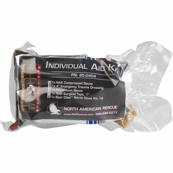 NAR Compact Individual Aid Kit-IFAK w/ 4″ ETD