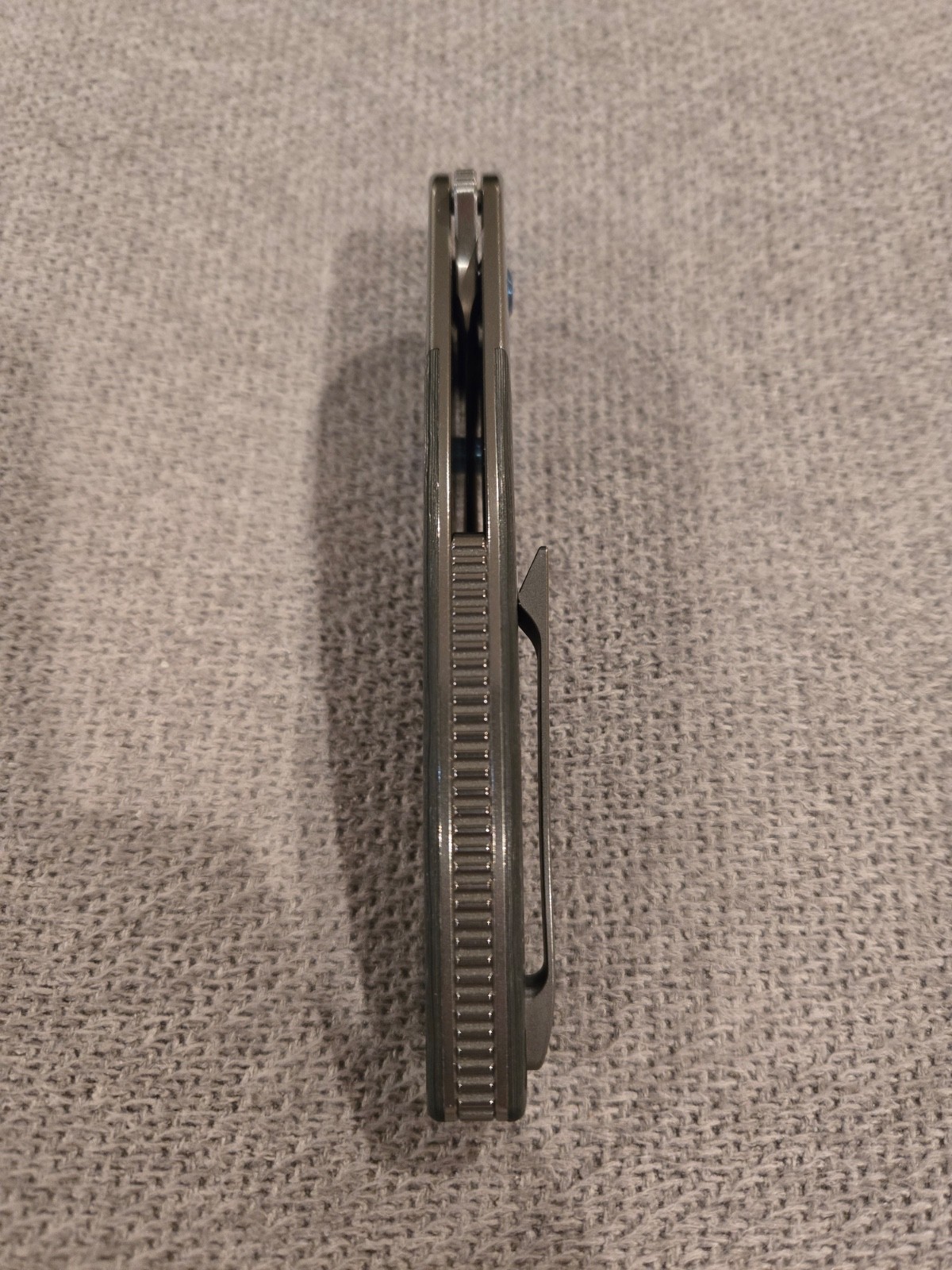 WEKNIFE Nitro OG Flipper & Thumb Stud Knife Titanium & Carbon Fiber Handle 3.75″