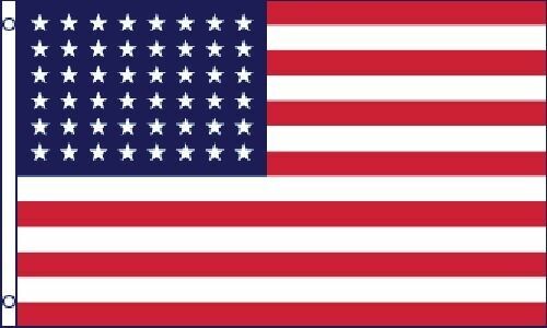 48 Star American Flag 3×5 ft United States US USA America States 1959 pre Alaska