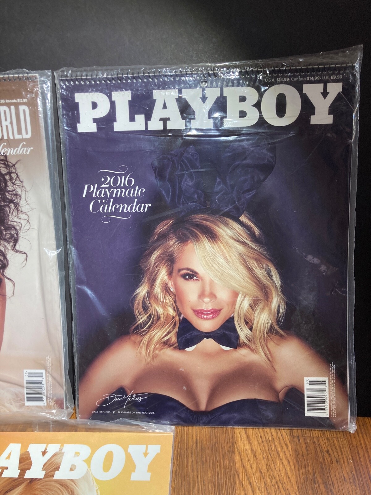 (3) PLAYBOY Playmate Calendars 2016 -2016-2017 Factory Sealed