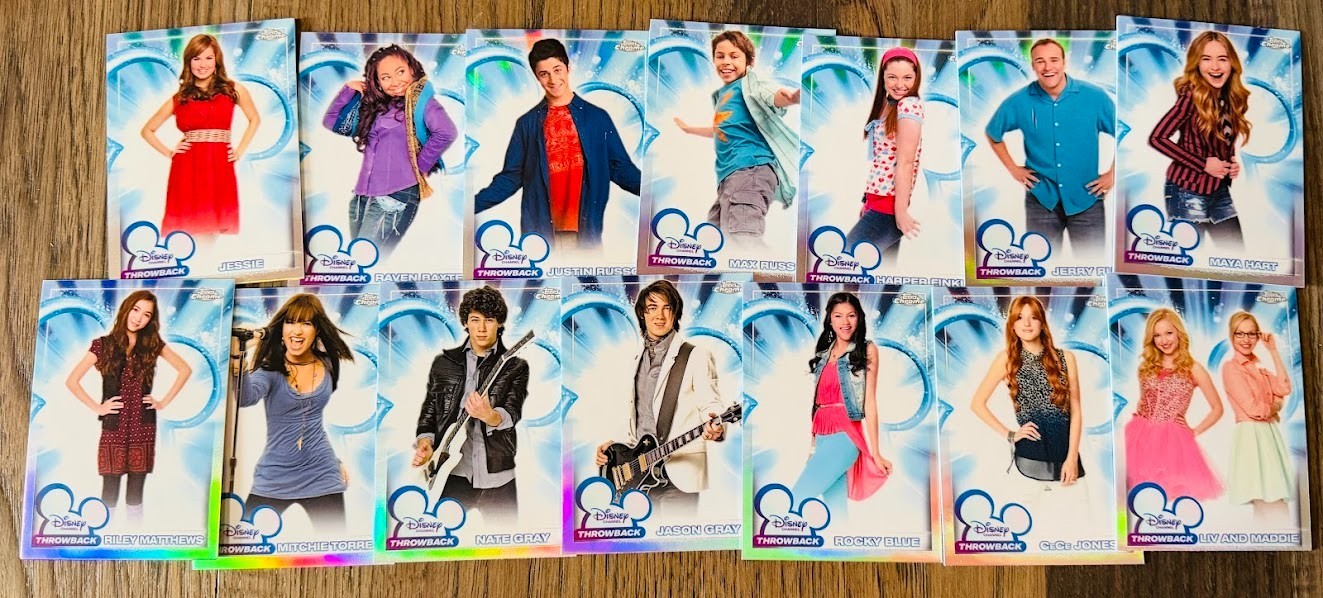 2026 Topps Chrome Disney Channel Throwback-PYC-Complete your set! Must Buy 2