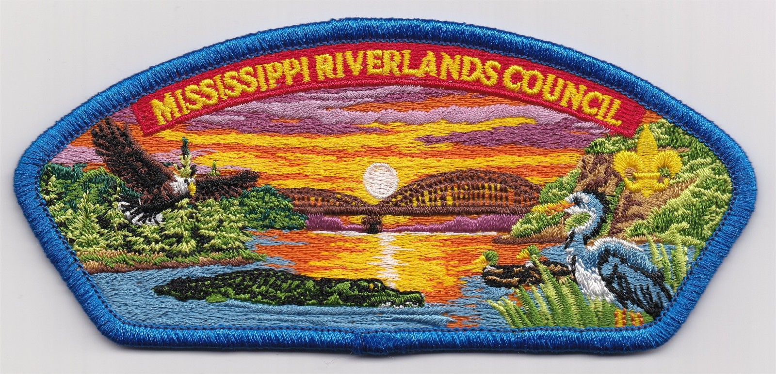 CSP – MISSISSIPPI RIVERLANDS COUNCIL – S-XX (NEW COUNCIL) -SCOUTING AMERICA BACK