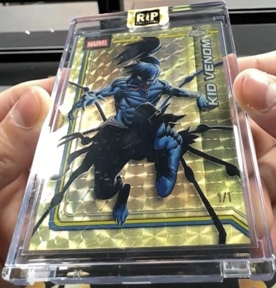 2026 Topps Chrome Marvel Comics Kid Venom SUPERFRACTOR 1/1